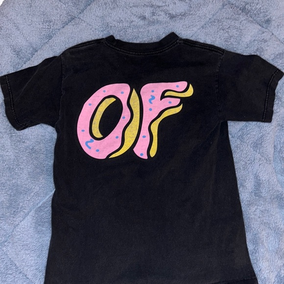 Odd Future Donut Large Logo T-shirt - Black - Picture 2 of 6